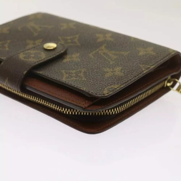 LOUIS VUITTON Monogram Porto Papie Zip Wallet M61207 LV Auth am5939 - Picture 8 of 16